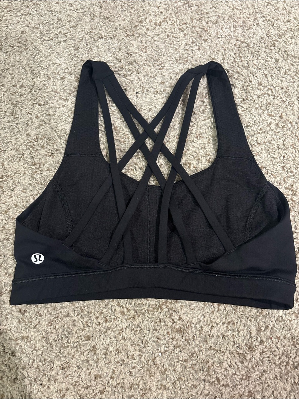 Lululemon Free To Be Serene Bra - Size 4 Lightly Worn, Black